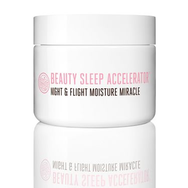 <p>Your skin goes through some battering every time you go abroad; if it's not the plane sucking moisture out, it's the 30 degree temps. So, when you hit the hay at night, slick a thick whack of this on - Soap & Glory Night & Flight Moisturiser is super reparative. It blends hyaluronic acid with a dose of nutrients, which feed, plump and restore your pores while you sleep off the Ouzo shots. <br /><br /><a href="http://www.boots.com/en/Soap-Glory™-Beauty-Sleep-Accelerator™-Night-Flight-Moisture-Miracle_1364180/" target="_blank">Soap & Glory Beauty Sleep Accelerator Night & Flight Moisturiser, £13</a></p>
<p><a href="http://www.cosmopolitan.co.uk/beauty-hair/beauty-and-the-backpack/" target="_blank">BEAUTY AND THE BACKPACK</a></p>
<p><a href="http://www.cosmopolitan.co.uk/beauty-hair/beauty-tips/holiday-hair-tips" target="_blank">TIPS FOR THE PERFECT SUMMER HOLIDAY HAIR</a></p>
<p><a href="http://www.cosmopolitan.co.uk/beauty-hair/news/styles/how-to-get-perfect-beachy-waves" target="_blank">HOW TO GET THE PERFECT BEACHY WAVES</a></p>
