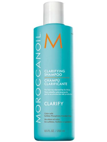 <p>While your usual shampoo ditches surface grime and keeps hair feeling fresh, you need to clarify locks weekly to tackle root build-up. Keep this treatment shampoo to hand after errant hairspray blasts, and it quickly restores a greasy mop to its swishy, healthy best. <br /><br /><a href="http://www.lookfantastic.com/moroccanoil-clarifying-shampoo-250ml/10793749.html%20" target="_blank">Moroccanoil Clarifying Shampoo, £18.45</a></p>
<p><a href="http://www.cosmopolitan.co.uk/beauty-hair/beauty-tips/makeup-bag-products-must-haves" target="_blank">THE 12 MAKEUP BAG MUST-HAVES EVERY GIRL NEEDS</a></p>
<p><a href="http://www.cosmopolitan.co.uk/beauty-hair/news/trends/beauty-products/ten-best-hair-treatments-beauty" target="_blank">COSMO'S 10 BEST HAIR TREATMENTS</a></p>
<p><a href="http://www.cosmopolitan.co.uk/beauty-hair/beauty-tips/10-hair-tricks-need-to-know" target="_blank">10 HAIR TRICKS EVERY GIRL SHOULD KNOW</a></p>