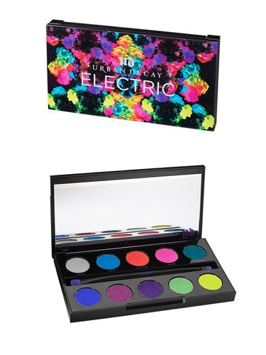 <p>This neon palette means business when it comes bold makeup; the shades are super pigmented and the pay-off is second to none. And while it might look scary at first, it ticks the trend boxes and pushes you to really play with your summer beauty look.<br /><br />First up, why not work that bottom left blue as a neon eyeliner? Smudged into the lashline, it pairs up well with the silver on lids. It also looks really pretty with the purple in the crease, though these deep purples also work well blended for a sleek aubergine eye. <br /><br />Not to mention, the green shades slot right into the on trend aqua look, and you can blend them together with a little yellow to adjust the colour as you like. We've also found the pink and red make pretty blusher shades, just be sure to really blend them down for a rosy, polished flush.</p>
<p><a href="http://www.debenhams.com/webapp/wcs/stores/servlet/prod_10701_10001_123932033599_-1" target="_blank">Urban Decay Electric Pressed Pigment Palette, £38</a></p>