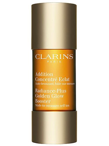 <p>This clever concentrated elixir lets your tailor-make your tan. A couple of drops mixed with your moisturiser act with amino acids in your skin to grant a natural shade overnight. It's basically summer skin in a (small) bottle.</p>
<p>Clarins Radiance-Plus Golden Glow Booster, £18, <a href="http://www.clarins.co.uk/radiance-plus-golden-glow-booster/C040101006.html?cm_mmc=sem_brand-_-google-_-Brand_Produit_Solaire_Exact-_-Brand_Radiance-Plus_Exact-clarins+radiance+plus&plid=" target="_blank">clarins.co.uk</a></p>
<p><a href="http://www.cosmopolitan.co.uk/beauty-hair/beauty-tips/how-to-wear-makeup-palettes" target="_blank">HOW TO WEAR SUMMER'S PRETTY MAKEUP PALETTES</a></p>
<p><a href="http://www.cosmopolitan.co.uk/beauty-hair/beauty-tips/hair-kit-heroes-we-need" target="_self">THE 10 HAIR KIT HEROES EVERY GIRL NEEDS TO OWN</a></p>
<p><a href="http://www.cosmopolitan.co.uk/beauty-hair/beauty-tips/makeup-bag-products-must-haves" target="_self">12 MAKEUP BAG MUST-HAVES YOU SHOULD KNOW ABOUT</a></p>
