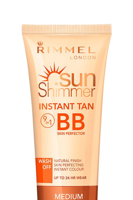 <p>Nail a bronze with benefits in this clever body BB, which veils your skin in a light, fresh tint with a soothing moisture burst. This instant tan takes the edge off limbs with a glowing, healthy hue, and works like makeup to perfect pores and cover uneven tone. Think that flawless, poreless leggy look that's a red carpet staple, and you'll soon be parading a bronzed body without a gym-induced bruise in sight. Best of all, it envelops skin in a softening formula, so over time it improves the condition of dried-out scaly limbs. Brilliant.</p>
<p><a href="http://www.boots.com/en/Sunshimmer-Instant-Tan-BB-Perfector-Light-Matte_1421363/" target="_blank">Rimmel Sunshimmer Instant Tan BB Skin Perfector, £6.99</a></p>
<p><a href="http://www.cosmopolitan.co.uk/beauty-hair/beauty-tips/fake-tan-tricks-tips" target="_blank">12 TOP FAKE TAN TRICKS</a></p>
<p><a href="http://www.cosmopolitan.co.uk/beauty-hair/beauty-tips/tanning-tips-for-brides-destination-wedding" target="_blank">TANNING TIPS FOR BRIDES</a></p>
<p><a href="http://www.cosmopolitan.co.uk/beauty-hair/beauty-tips/how-to-get-golden-glow-skin" target="_blank">6 STEPS TO GORGEOUS GLOWING SKIN</a></p>