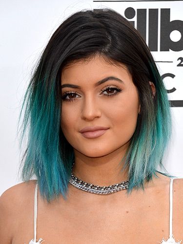 <p>Kylie's blue bob kisses her collarbones at the front, the perfect length to just tie back in the heat.</p>
<h3> </h3>
<p><a href="http://www.cosmopolitan.co.uk/_mobile/beauty-hair/news/styles/celebrity/summer-celebrity-hair-colour-ideas" target="_self">NEW CELEBRITY HAIR COLOUR IDEAS</a><br /><a href="http://www.cosmopolitan.co.uk/beauty-hair/news/styles/celebrity/celebrity-summer-trend-wavy-hair" target="_self">10 SEXY SUMMER WAVES TO COPY</a><br /><a href="http://www.cosmopolitan.co.uk/beauty-hair/news/new-ways-to-do-makeup-summer" target="_self">4 NEW WAYS TO WEAR YOUR MAKEUP</a></p>