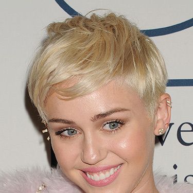 <p>Miley's undercut gives her pearly blonde crop some edge. We love how she can style it forwards (like this) or quiff it up to get a punky look.</p>
<h3> </h3>
<p><a href="http://www.cosmopolitan.co.uk/_mobile/beauty-hair/news/styles/celebrity/summer-celebrity-hair-colour-ideas" target="_self">NEW CELEBRITY HAIR COLOUR IDEAS</a><br /><a href="http://www.cosmopolitan.co.uk/beauty-hair/news/styles/celebrity/celebrity-summer-trend-wavy-hair" target="_self">10 SEXY SUMMER WAVES TO COPY</a><br /><a href="http://www.cosmopolitan.co.uk/beauty-hair/news/new-ways-to-do-makeup-summer" target="_self">4 NEW WAYS TO WEAR YOUR MAKEUP</a></p>