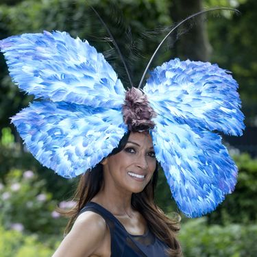 <p>This butterfly hat is beautifully, brilliantly bonkers. Bravo, Jackie St Clair for amping up your navy dress.</p>
<p><a href="http://www.cosmopolitan.co.uk/fashion/news/floppy-hat-trend?click=main_sr" target="_blank">THE RETURN OF THE HAT - THE MOST ON TREND STYLES</a></p>
<p><a href="http://www.cosmopolitan.co.uk/fashion/news/milliner-stephen-jones-on-new-debenhams-collection-and-hat-wearing-etiquette?click=main_sr" target="_blank">MILLINER STEPHEN JONES ON HAT-WEARING ETIQUETTE</a></p>
<p><a href="http://www.cosmopolitan.co.uk/fashion/shopping/isle-of-wight-festival-what%27s-in-your-bag" target="_blank">WHAT'S IN YOUR FESTIVAL BAG?</a></p>