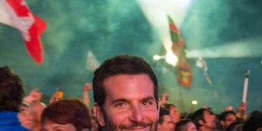 <p>With an 'okay, you caught me' look on his face, Bradley Cooper takes in Metallica. We bet he thought he'd gone incognito before this photographer snapped his pic.</p>
<p><a href="http://www.cosmopolitan.co.uk/celebs/entertainment/2014-music-festival-guide" target="_blank">THE 2014 MUSIC FESTIVAL GUIDE</a></p>
<p><a href="http://www.cosmopolitan.co.uk/beauty-hair/beauty-tips/the-best-summer-festival-nail-art-designs-how-to" target="_blank">12 OF THE BEST FESTIVAL NAIL ART DESIGNS</a></p>
<p><a href="http://www.cosmopolitan.co.uk/fashion/shopping/festival-season-essentials" target="_blank">YOUR FESTIVAL SEASON ESSENTIALS</a></p>
