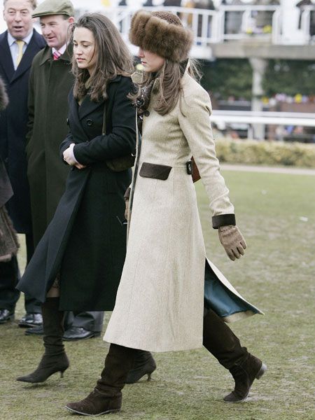 Attending the Cheltenham Races in March 2006,  Kate made sure she was not caught out in the cold with this snuggly Russian-style fur hat. We do hope it was faux fur Kate!<br />