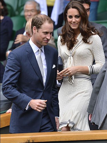 <p>Kate Middleton appreciates a good dress when she has one which is why we often see her wearing them more then once! This Alexandra McQueen dress is no exception. Wearing it to Wimbledon 2012, Kate was also spotted wearing this same little number around the same time last year. Well, it is a classic afterall...</p>

