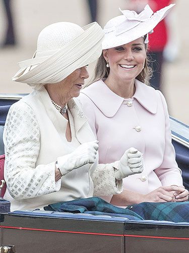 <p>Are you ready? This is the last look we'll have of Kate Middleton's magnificent maternity style. For her last official engagement ahead of the royal baby's birth the Duchess of Cambridge saved one of her prettiest looks. Clad in a pale pink Alexander McQueen coat complete with large collar and pearl buttons she wowed the crowds at the Trooping of the Colour parade to mark the Queen's birthday. Her outfit was made complete with a matching hat by milliner, Jane Corbett. It's been an incredible nine months of style watching, thank you Kate.</p>