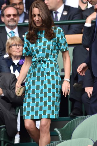 <p>It wouldn't be Wimbledon without Kate Middleton totally distracting us with her style. This time it's her green, patterned Jonathan Saunders dress that has caught our eye.</p>
<p><a href="http://www.cosmopolitan.co.uk/fashion/news/red-carpet-dresses-serpentine-summer-party-2014" target="_blank">CELEBS GLAM-UP FOR SERPENTINE GALLERY SUMMER PARTY</a></p>
<p><a href="http://www.cosmopolitan.co.uk/fashion/shopping/sports-luxe" target="_blank">SPORTS LUXE PICKS FOR YOUR WEEKEND WARDROBE</a></p>