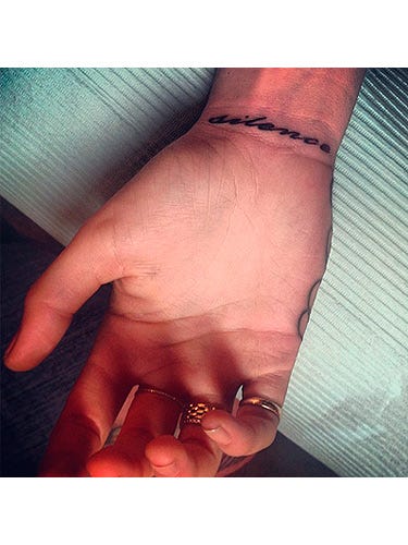 Celebrity Tattoos Best For Inspiration P Cara Delevingne Just Can T Stop Getting New Ink After Flashing