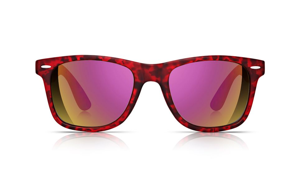 <p><a href="http://www.sunglassjunkie.com/mens-sunglasses-c1/sunglass-junkie-unisex-red-festival-wayfarer-mirrored-sunglasses-p87" target="_blank">Red festival wayfarer mirrored sunglasses, £18, sunglassjunkie.com</a></p>
<p> </p>