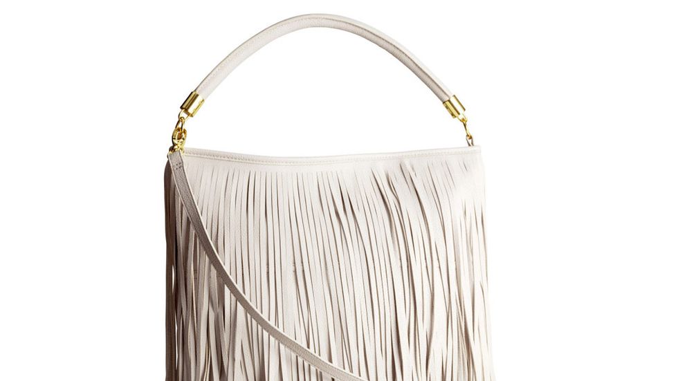 <p>Tackle tassles in style thanks to this H&M shoulder bag.</p>
<p><a href="http://www.hm.com/gb/product/31499?article=31499-B" target="_blank">Shoulder bag, £19.99, H&M</a></p>