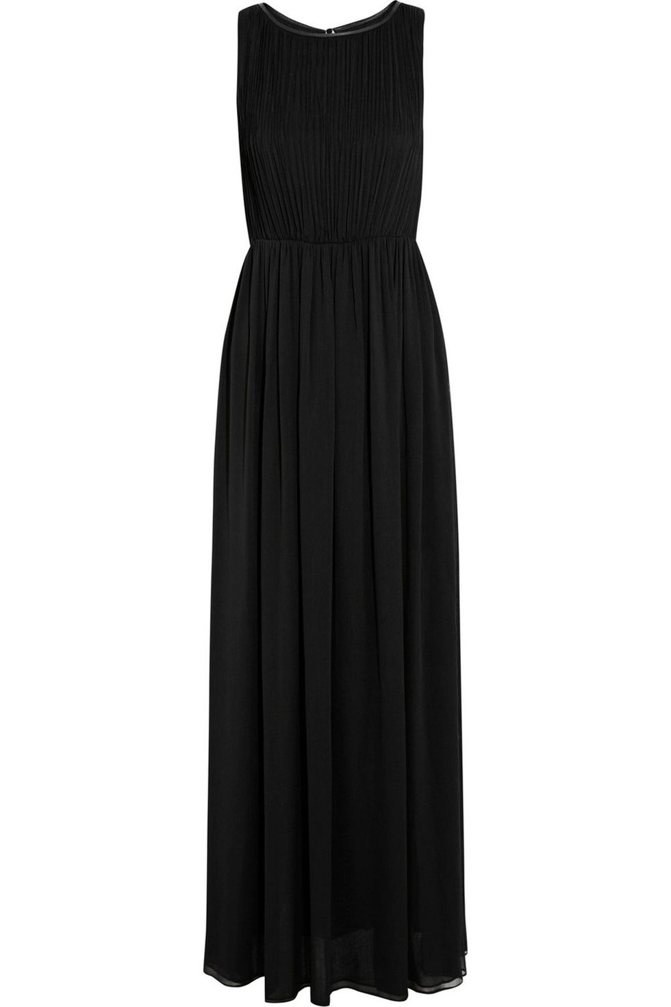 <p>A special occasion like one of your bessies tying the knot calls for something that little bit extra. Splash out on <a href="http://www.theoutnet.com/en-GB/product/Alice-and-Olivia/Jaydn-leather-trimmed-crinkled-chiffon-maxi-dress/449968" target="_blank">this Alice and Olivia dress</a> and you'll be able to wear it over and over again.</p>
<p><a href="http://www.cosmopolitan.co.uk/fashion/celebrity/celebrity-maternity-style-inspiration" target="_blank">MORE A-LIST INSPIRATION: HOW TO STYLE MATERNITY WEAR</a></p>
<p><a href="http://www.cosmopolitan.co.uk/fashion/shopping/embellished-phone-cases" target="_blank">THE BEST IPHONE CASES FOR YOUR HANDBAG</a></p>
