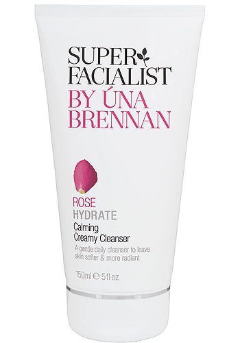 <p>"This must be the softest, creamiest cleanser I've ever tried; I can't stop massaging my face with it, which is exactly what a facialist would do (massage is anti-ageing and glow-giving, don't you know). It smells faintly of rose and is full of beautiful nourishing ingredients. Love it."</p>
<p>Rose Hydrate Calming Creamy Cleanser, £8.99, Super Facialist by Una Brennan available at <a title="http://www.boots.com/" href="http://www.boots.com/" target="_blank">Boots</a></p>