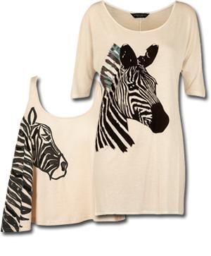 Product, Sleeve, Vertebrate, White, Pattern, Style, Fashion, Neck, Black, Zebra, 