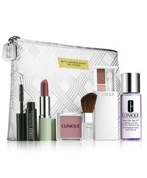 Clinique bonus time: Complimentary Betty Jackson cosmetic bag and make up Clinique bonus time: Complimentary Betty Jackson cosmetic bag and make up