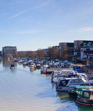 Body of water, Mode of transport, Waterway, Watercraft, Transport, Property, Channel, Photograph, Boat, Town, 