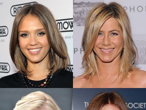Celebrity hairstyles :: how to wear the lob
