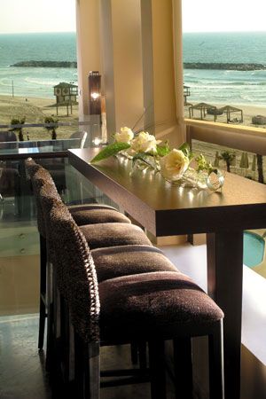 Ocean, Sea, Linens, Coast, Shore, Home accessories, Balcony, Beach, Resort, Houseplant, 