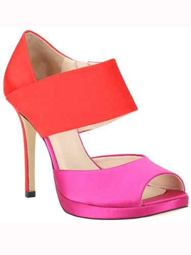 Footwear, High heels, Product, Sandal, Pink, Basic pump, Fashion, Tan, Magenta, Beige, 