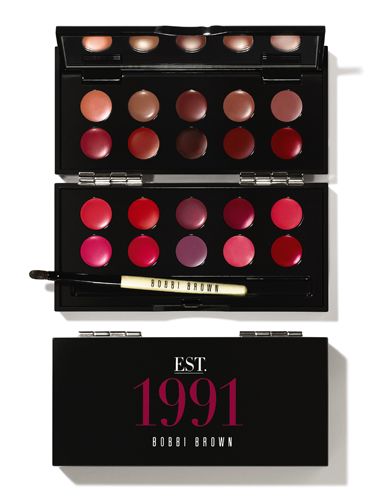 bobbi brown 20th anniversary lip palette