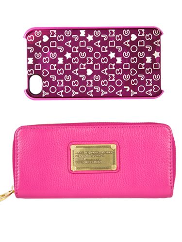 Pattern, Magenta, Pink, Rectangle, Wallet, Mobile phone case, Bag, Mobile phone accessories, Coin purse, Label, 