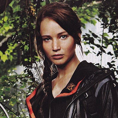 Jennifer Lawrence And Her Hunger Games Hair!