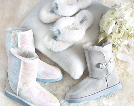 UGG unveils bridal boots for wedding wear