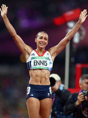 Jessica Ennis wins GOLD at the Olympics 2012!