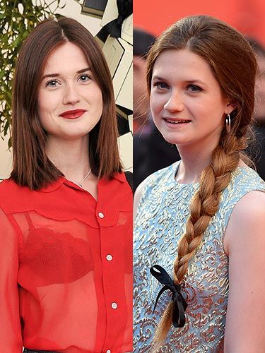 bonnie wright celebrity haircut hairstyles