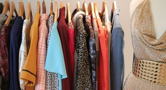 Textile, Collection, Clothes hanger, Natural material, Closet, Wardrobe, Fashion design, Animal product, Boutique, 