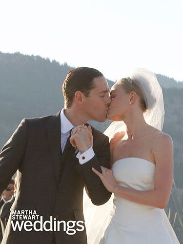Kate Bosworth Marries Michael Polish Wears Two Wedding Dresses