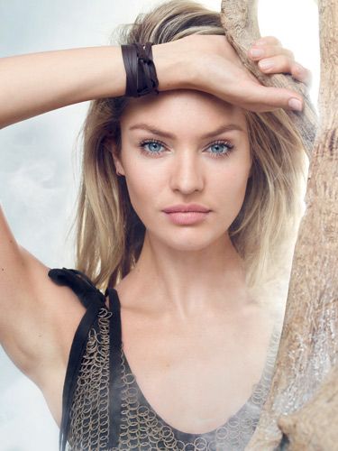 Victoria's Secret model Candice Swanepoel signed by Max Factor