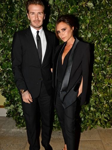 Victoria and David Beckham do his and hers style