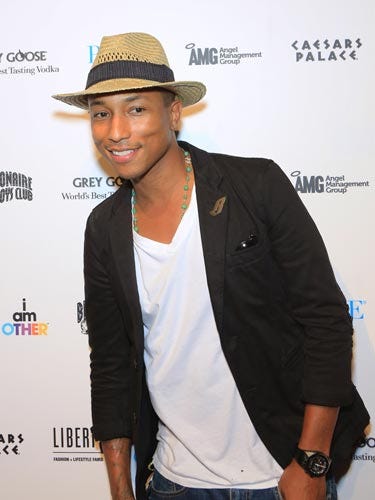 Pharrell Williams Launches Fragrance Celebrity Perfumes