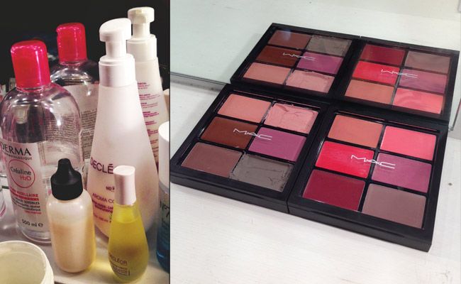 Brown, Liquid, Pink, Lipstick, Tints and shades, Purple, Magenta, Cosmetics, Bottle, Eye shadow, 