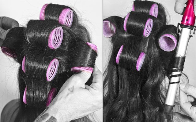 Purple, Pink, Magenta, Style, Violet, Costume accessory, Black hair, Artificial hair integrations, Long hair, Wig, 