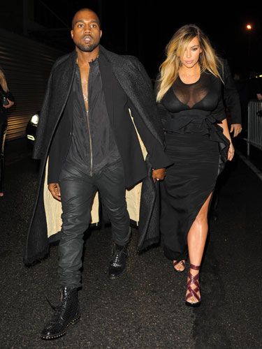 Fashion News Kim Kardashian And Kanye West Attend Givenchy Show 2050