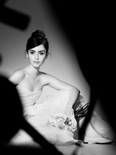 Lily Collins the face of Lancome :: Actress new brand ambassador