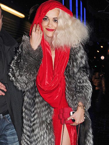 Rita Ora rocks massive 70s hairstyle for her birthday party :: Rita Ora ...