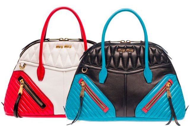 Miu Miu Hand Bag Leather 2way Shoulder Bag Pink Auth yb182