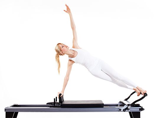 Triceps & Arms Press - Hands In Straps Pilates Reformer 