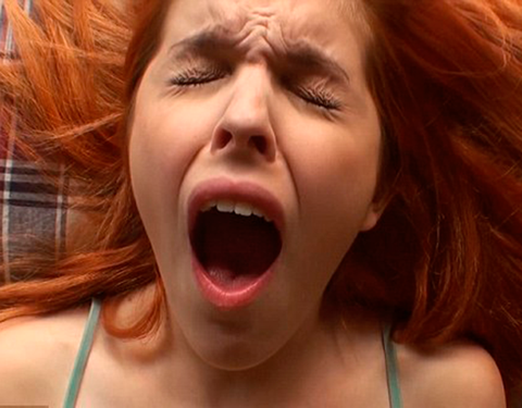 Red Hair Beautiful Agony - Dutch website Beautiful Agony features users orgasm faces - unconventional  porn?