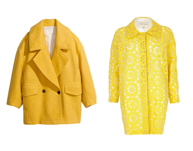 Product, Yellow, Collar, Sleeve, Textile, Dress shirt, Coat, Pattern, Fashion, Blazer, 