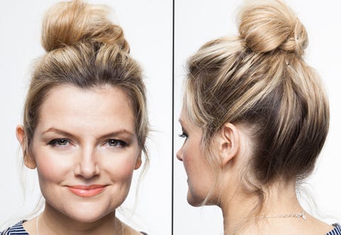 How to style a topknot :: hair tips and tutorials How to style a topknot :: hair tips and tutorials