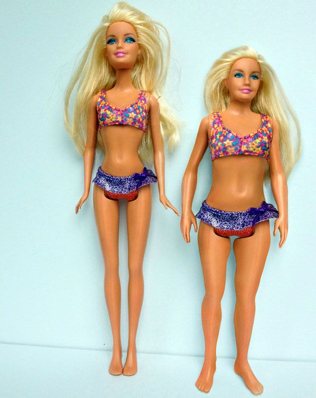 what does the original barbie look like