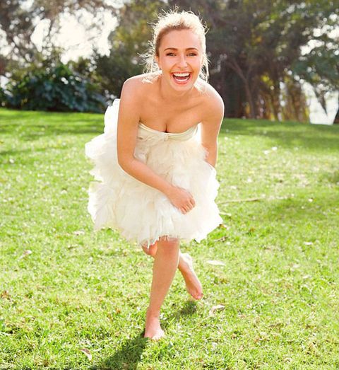 Hayden Panettiere Poses In Wedding Dresses For Brides Magazine