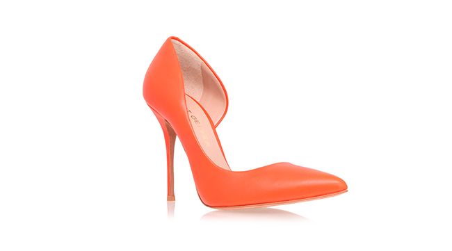 Brown, High heels, Red, Orange, Basic pump, Tan, Carmine, Beige, Peach, Sandal, 