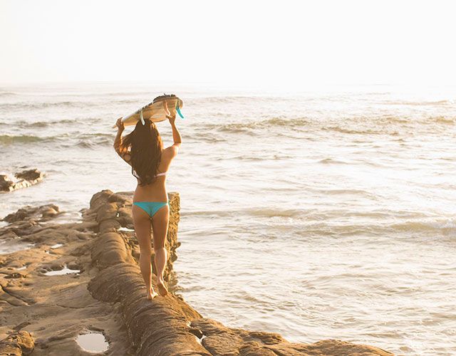 Wood, Elbow, Beach, Ocean, Sea, Back, Swimwear, Waist, Wave, Wind wave, 