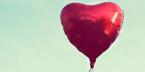 Red, Sky, Pink, Heart, Balloon, Water, Love, Cloud, Valentine's day, Magenta, 
